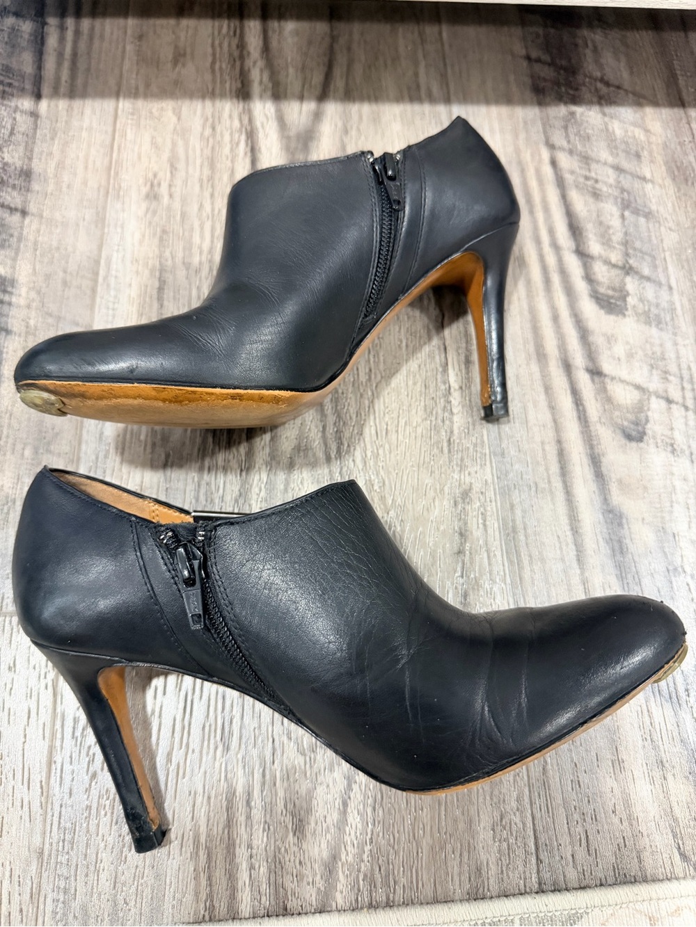 Coach Seneca Booties- Genuine Black Leather